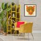 Stupell Industries Modern Leopard Wildlife Face Framed Giclee Design by Carrie Cantwell
